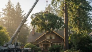 Professional Crane Tree Removal Service in Portland