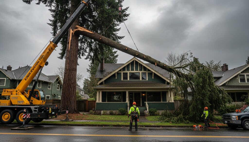 Emergency Tree Limb Removal: Protecting Your Portland Property from Hazardous Branches