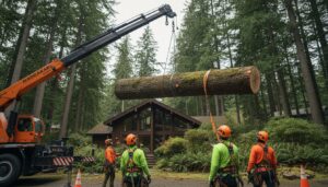 Crane tree removal