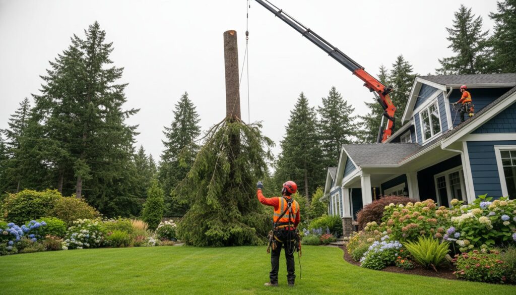 Low Impact Tree Removal: Why a Crane is Your Lawn’s Best Friend in 2026