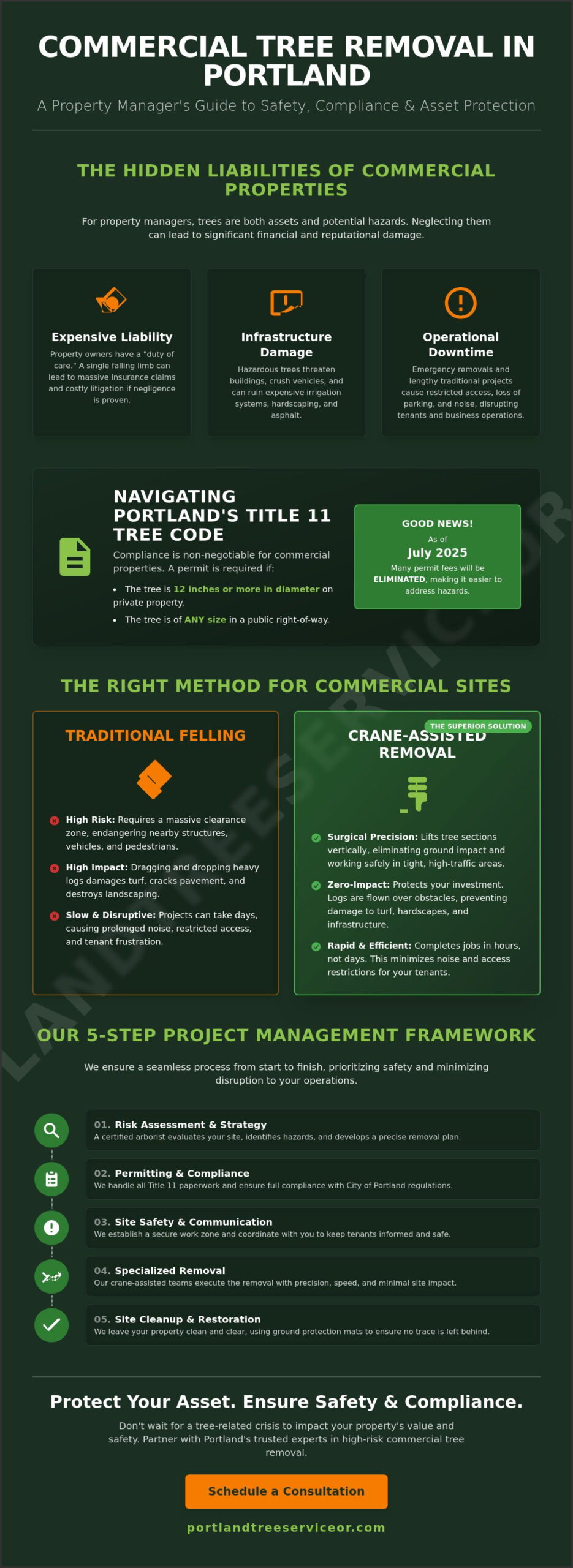 Commercial Tree Removal in Portland: A Resource Guide for Property Managers
