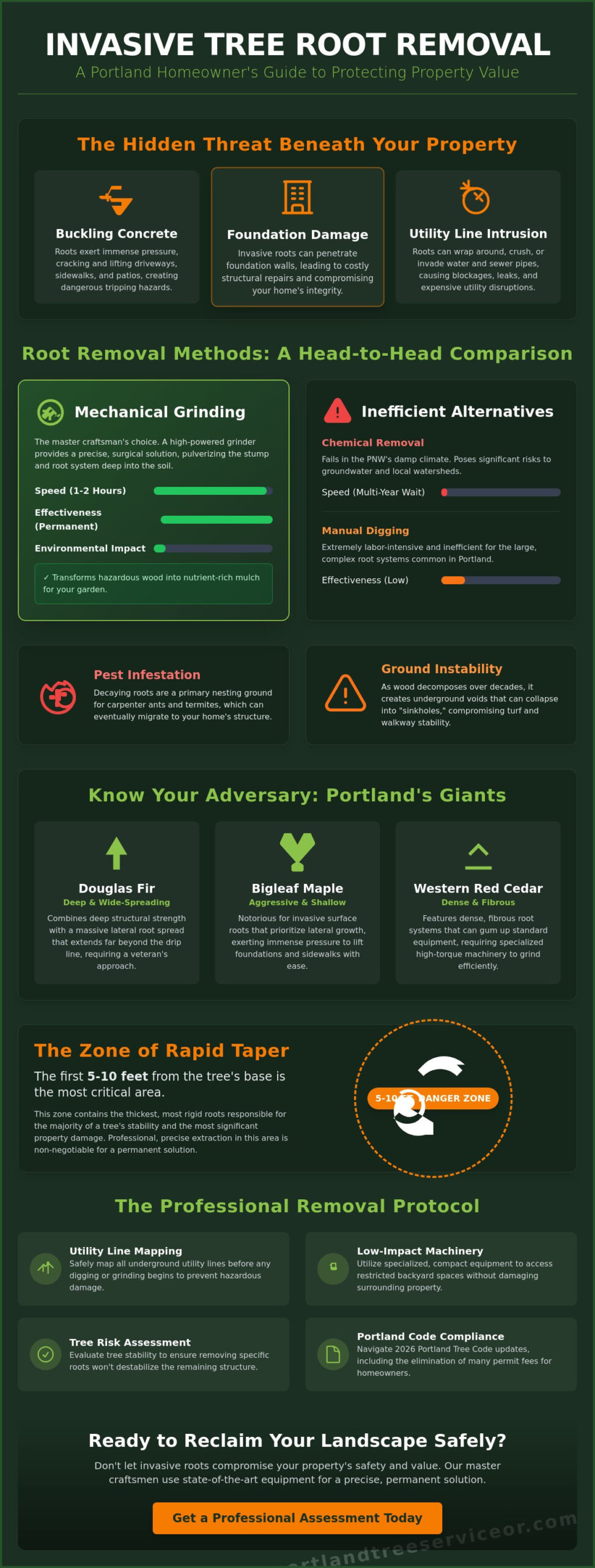Tree Root Removal Portland: Professional Solutions for Your Landscape